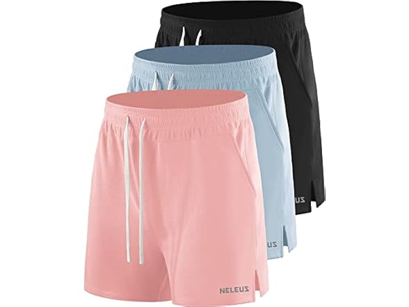 7" Men's Running Gym Shorts w/ Pockets