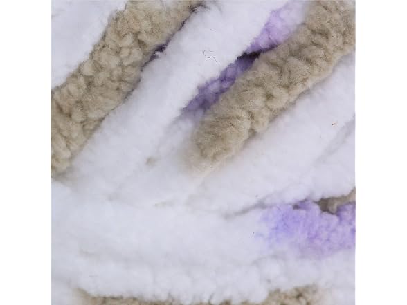Bernat Baby Blanket Yarn, 3.5 oz, Little Lilac Dove Print