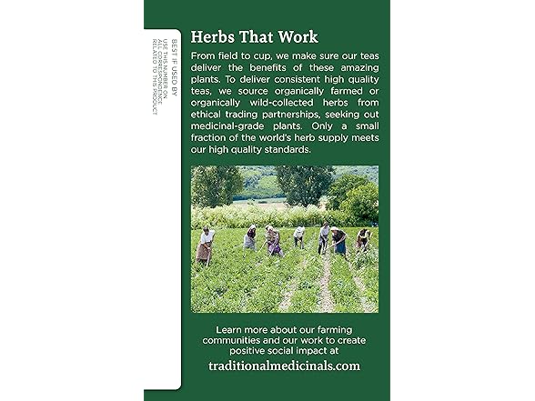 Traditional Medicinals Raspberry Tea 16ct