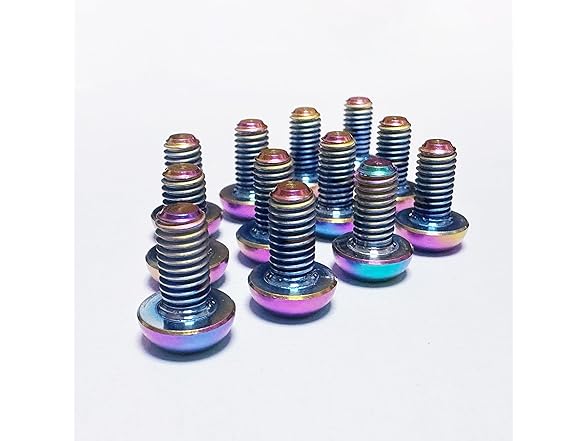 Bike Disc Brake Rotor Bolts M5x10 12pc