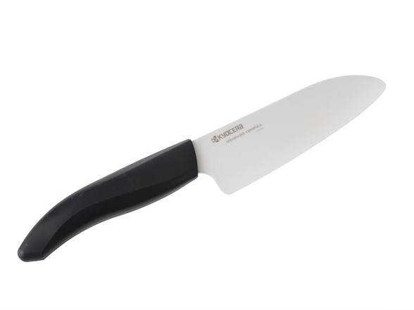 Kyocera Revolution FK-075-BK 3 in. Black Bladed Ergonomic Ceramic Paring  Knife