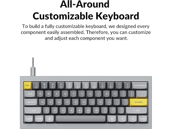 Keychron Q4 Wired Custom Mechanical Keyboard