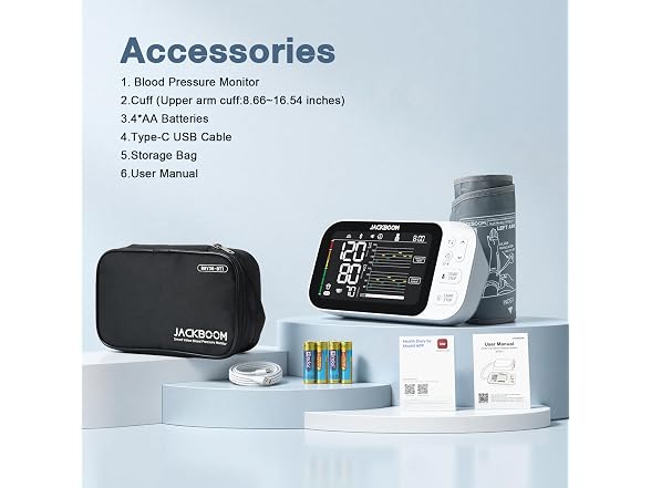 Jackboom Blood Pressure Monitor