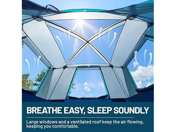 TIMBER RIDGE 6 Person Camping Tent - Gallery 6