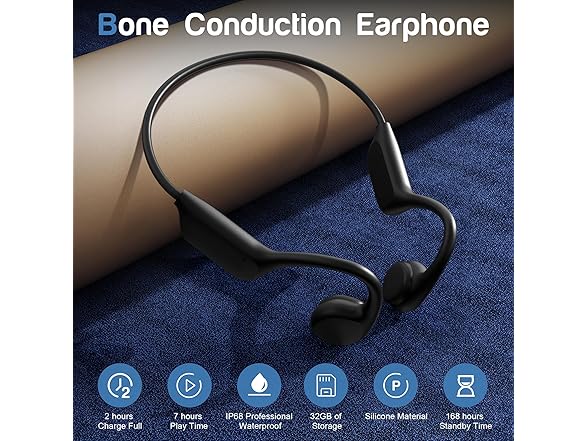 RXVNPXI Underwater Bone Conducting Headphones