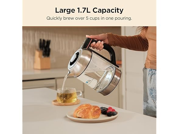 CUCKOO Electric Tea Kettle with Infuser