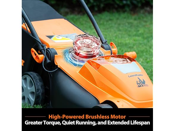 LawnMaster 48V MAX 15-inch Brushless Mower