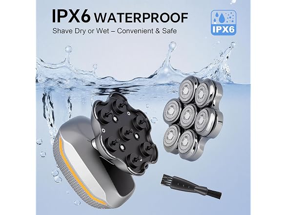 7D Head Shaver for Bald Men