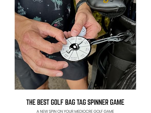 Rough Luck On-Course Golf Spinner