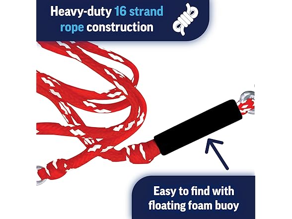 WOW Sports Tow Harness - 11-Feet