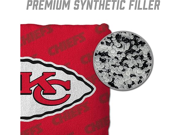 Kansas City Chiefs Cornhole Bags