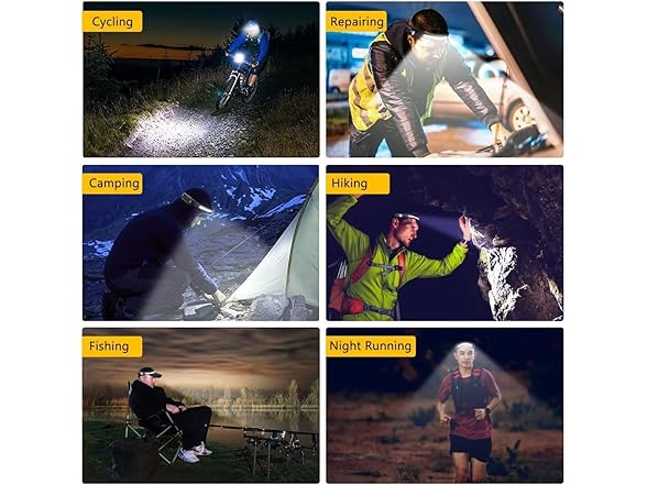 BIAT AAP-Auto-075 2PCS Rechargeable Headlamp