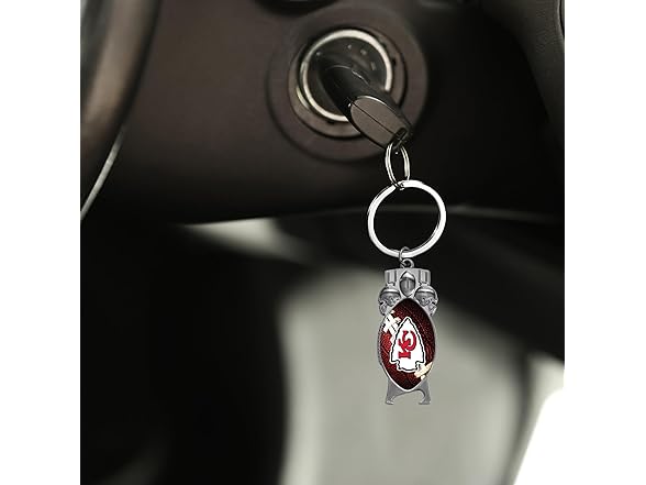 Kansas City Chiefs Bottle Opener Keychain