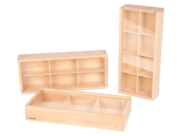 Wooden Discovery Boxes