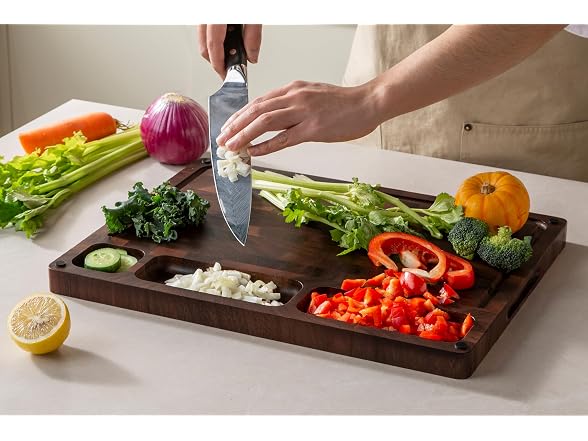 thetchry Walnut End Grain Cutting Board