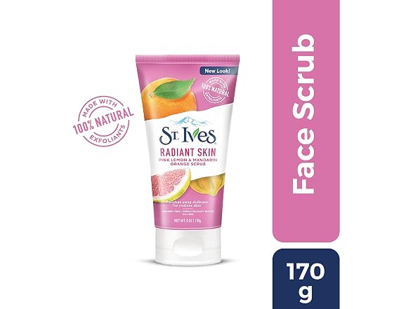 St. Ives Radiant Skin Face Scrub For Dul