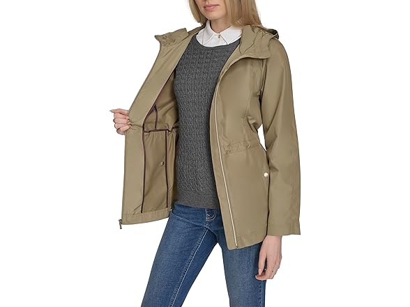 Cole Haan Travel Packable Rain Jacket