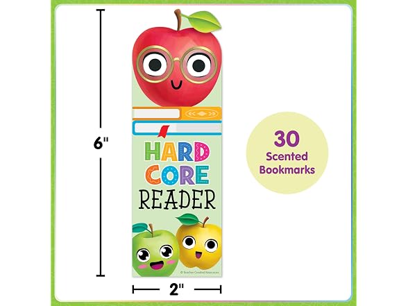 Teacher Created Resources Apple Smelly Bookmarks
