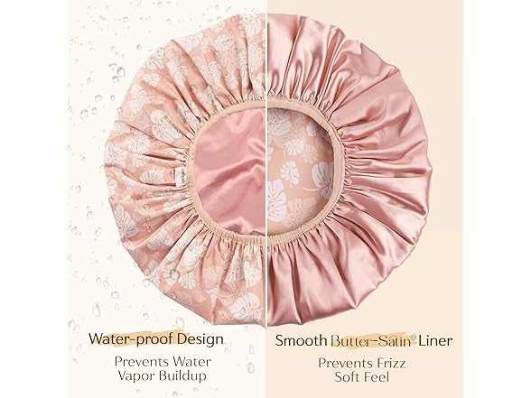 Yanibest Shower Cap for Women