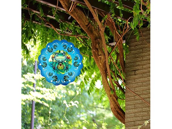 GOTOME Frog Wind Spinners 3D