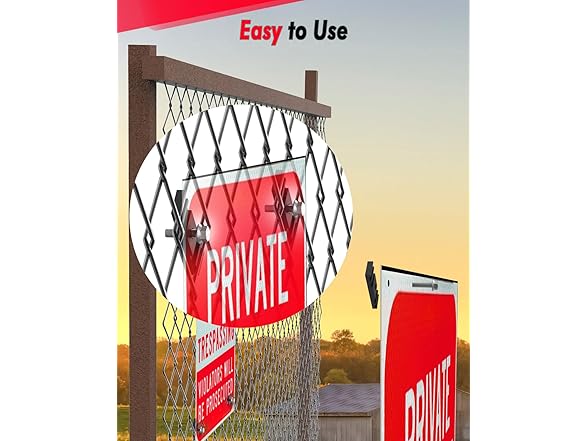 Sign Mounting Brackets 48pc