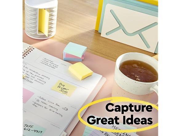 Post-it Notes 4 in x 6 in, 12 Pads