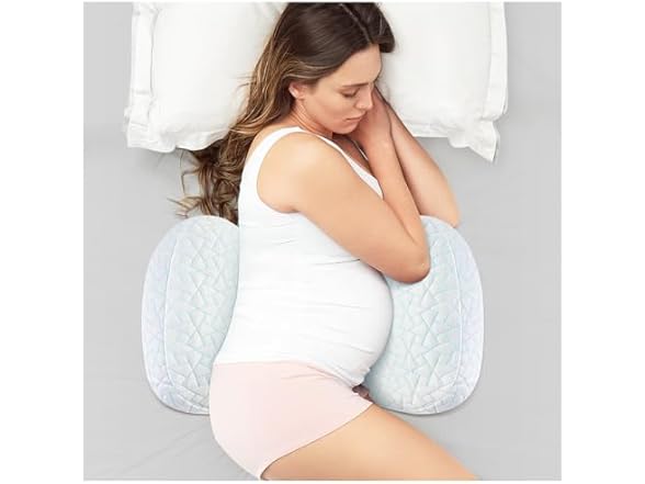 Safotad Pregnancy Pillow Blue