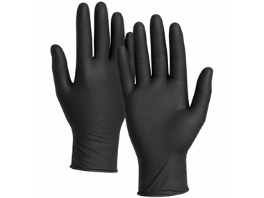 $42.99 1000ct Black Nitrile Gloves dealfomo