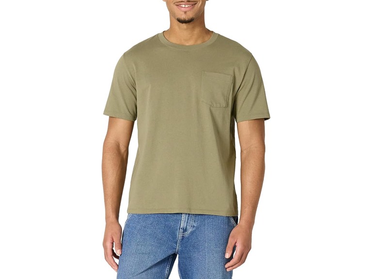 Amazon Essentials Men Relaxed-Fit Heavyweight T-Shirt - Gallery 7