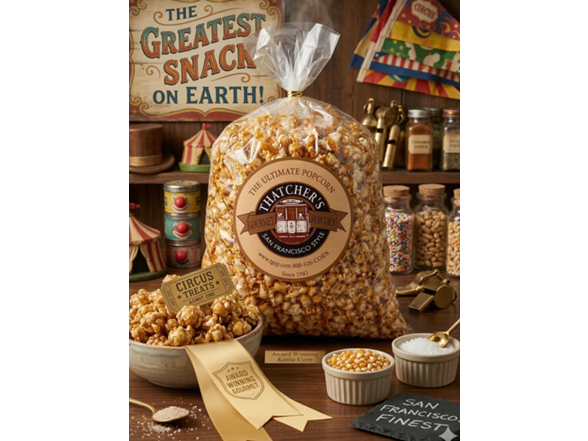 (5lb) Thatcher's Gourmet Popcorn - Kettlecorn