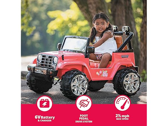Kid Trax Beach Cuiser 4X4 Ride On Car