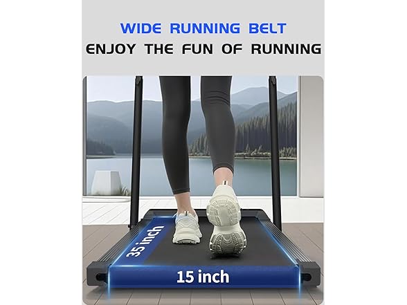 Walking Pad Treadmill with Incline