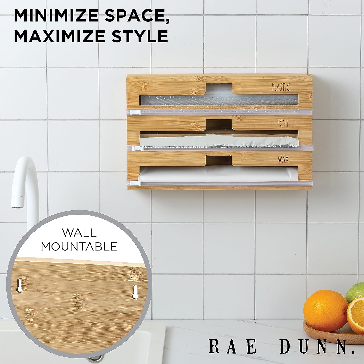 Bag Organizer For Kitchen Drawer (Bamboo) - Gallery 13