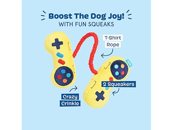 Barkbox Ate-Bit Tug Dog Toy