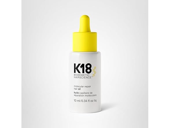 2PK K18 Molecular Repair Hair Oil, 0.34 oz