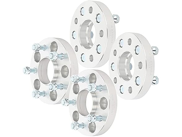 ROADFAR 4Pcs 5 Lug Hubcentric Wheel Spacers Compat