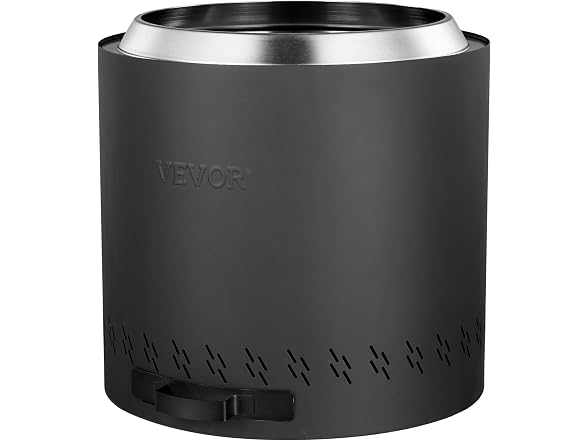 Smokeless Fire Pit Stove Bonfire, H: 15.4 in
