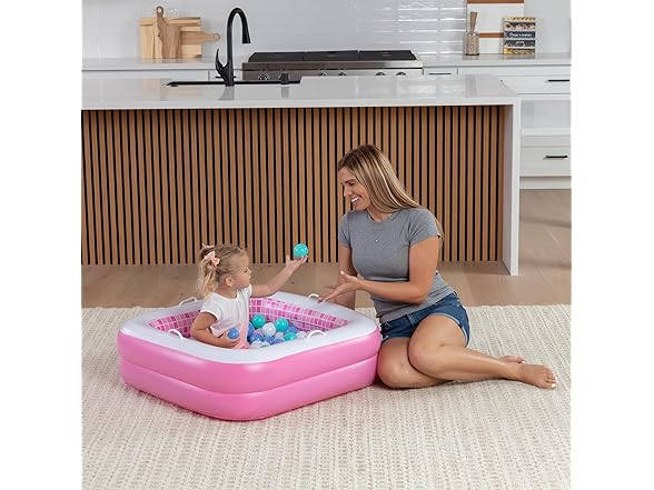 Grip A Pool 34" Pink Baby Pool