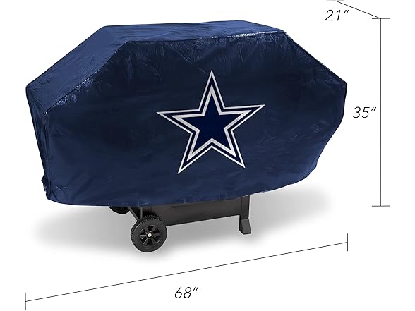 Rico Industries NFL Chicago Bears Navy Deluxe Grill Cover