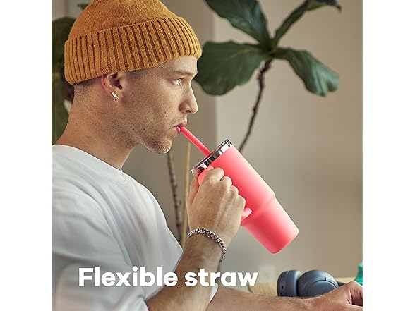 Hydro Flask 40oz Clear Lid Travel Tumbler - Agave