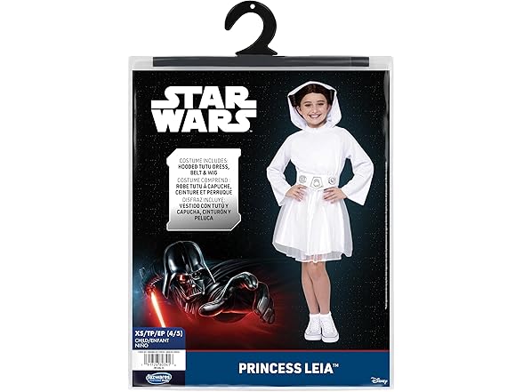 Princess Leia Star Wars Girl's Costume Dress