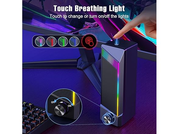 OFFSIR Computer Speakers