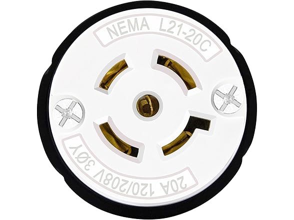 ENERLITES NEMA L21-20R Locking Connector