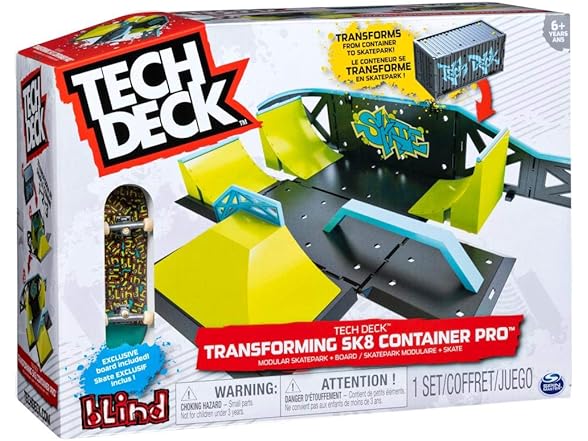 Tech Deck Transforming SK8 Container Pro