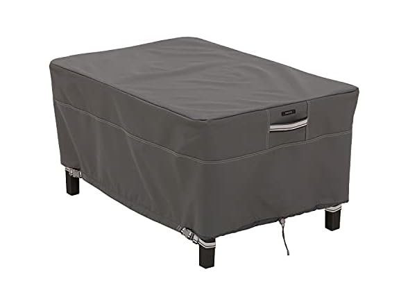 Classic Accessories 38" Rectangular Ottoman/Table Cover