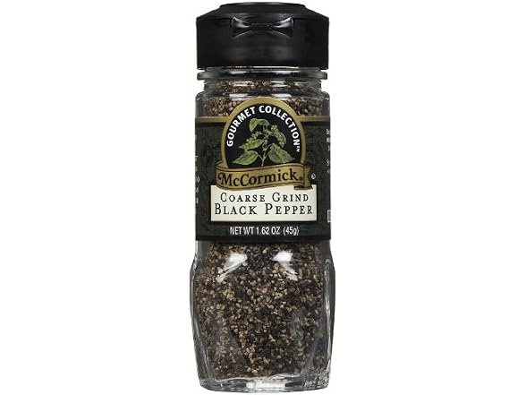McCormick Goumet Black Coarse Pepper, 1.62 oz