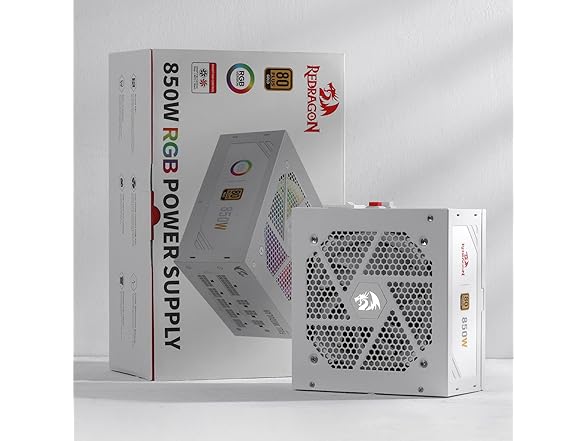 Redragon RGPS-850W 80+ Gold 850 Watt Power Supply