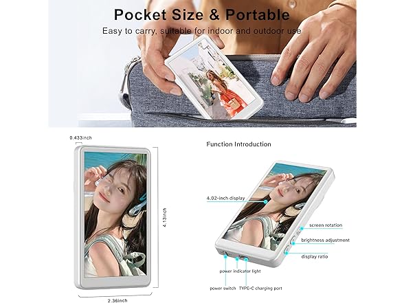 Selfie Monitor Screen