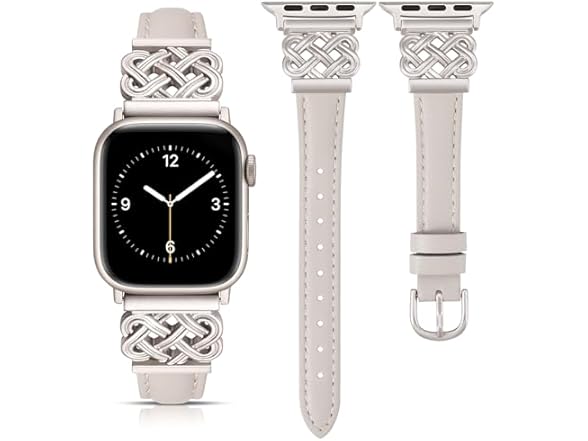 TOYOUTHS Compatible with Apple Watch Bands Women 42/44/45/46/49mm