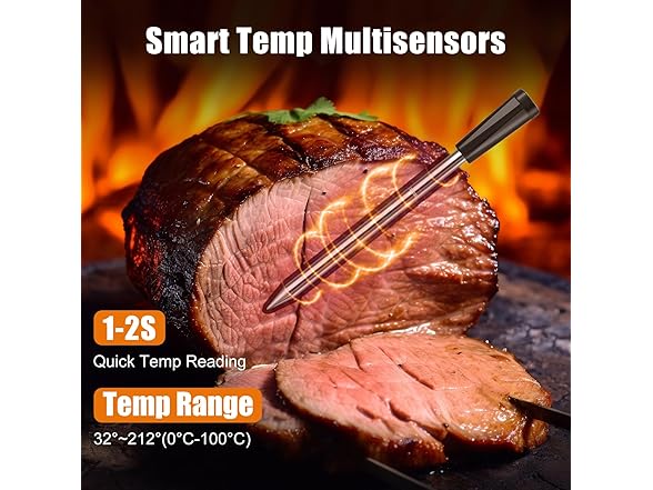 INSMART Wireless Meat Thermometer